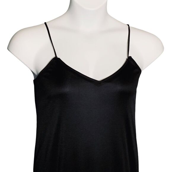 Vintage Pat Richards Black Evening Dress Size 14 Maiello Midi White Lace Holiday - Picture 3 of 16